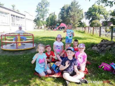 Piknik z okazji Dnia Dziecka w Szkole Podstawowej w Zbytowej