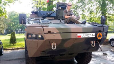 Po dziesięciu latach służby Beata Dębska żegna się z oleśnickim garnizonem