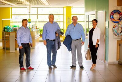 Prezydent podglądał rozwiązania w oleśnickim kompleksie