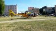Lotnicze pogotowie zabrało mężczyznę z Bierutowa do szpitala [ZDJĘCIA]