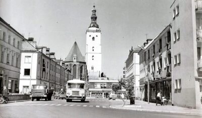 Oleśnica uchwycona na starej fotografii