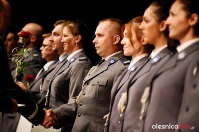 Oleśniccy policjanci na uroczystej gali z okazji swojego święta