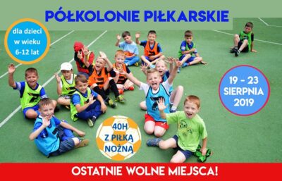 Akademia Piłkarska Oleśnica zaprasza na ostatni turnus półkolonii w mieście