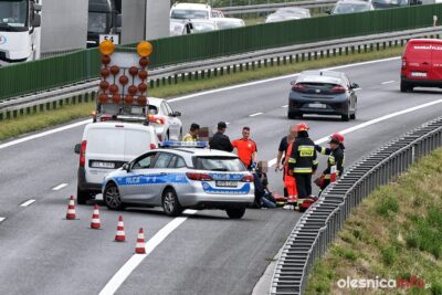 Próba samobójcza? Mężczyzna biegał po drodze S8 [AKTUALIZACJA]