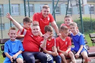 Młodzi piłkarze z Bierutowa i Solnik Małych na sportowym obozie