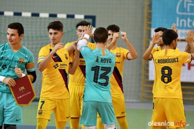 FC Barcelona zagrała w Oleśnicy na otwarcie Turnieju Futsal Masters [ZDJĘCIA]