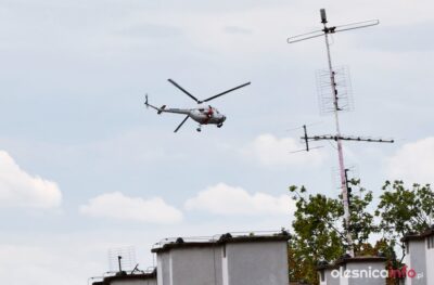 W poszukiwania zaginionej kobiety włączono policyjny śmigłowiec