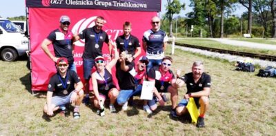 Oleśniczanie walczyli w zawodach triathlonowych w Dolinie Baryczy