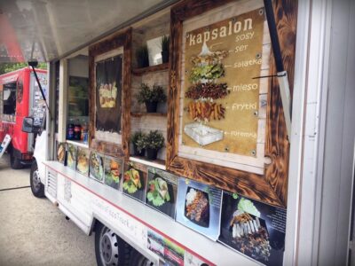 Food Trucki zjechały do miejskiego parku