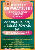 Zgłoś projekt do budżetu obywatelskiego