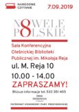 Osiem nowel na ósmą edycję Narodowego Czytania 2019