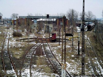 Schron w dawnej parowozowni ocalał