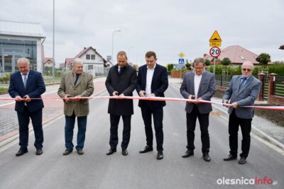 Ulica Nowosiedlicka połączyła centrum Dobroszyc z nowym osiedlem