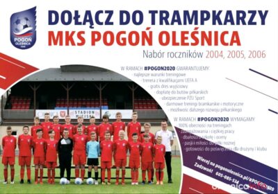 Apel Pogoni Oleśnica. Wesprzyjmy projekt #POGOŃ2020