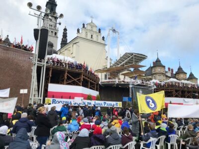 Młodzi z oleśnickiego hufca na pielgrzymce na Jasnej Górze