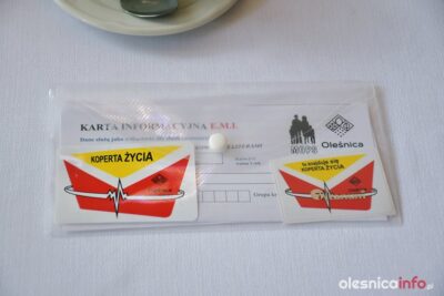 500 Kopert Życia dla oleśnickich seniorów