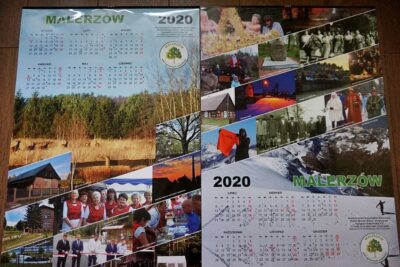 Piękny kalendarz z Malerzowa