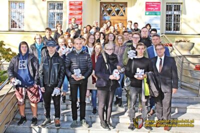 Goście z Francji i z Finlandii w oleśnickim starostwie
