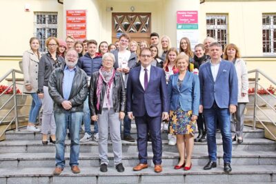 Młodzież z Warendorfu z wizytą w starostwie