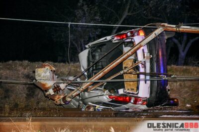 Jak swoje zachowanie tłumaczyła sprawczyni wypadku w Bierutowie?