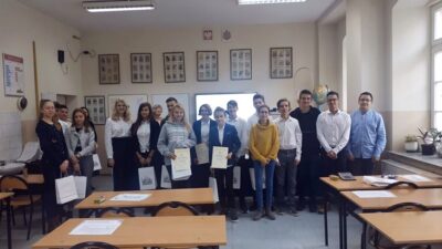 Młodzi przyrodnicy na międzyszkolnym konkursie