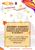 Jesienny koncert uczniów i nauczycieli Społecznego Ogniska Muzycznego już dzisiaj