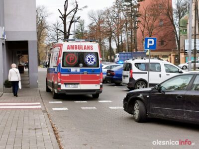 Potrącenie rowerzystki przy ul. Wojska Polskiego