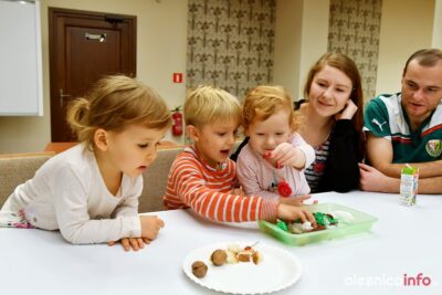 Przedszkole zaprosiło dzieci i ich rodziców na warsztaty ekologiczne