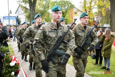 Oleśnickie obchody 101. rocznicy odzyskania przez Polskę niepodległości