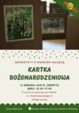 Kartka Bożonarodzeniowa – warsztaty z Markiem Wałęgą w MOKiS-ie