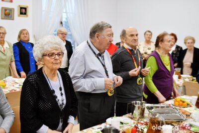 Wigilia seniorów w oleśnickim Centrum Usług Społecznych [ZDJĘCIA]