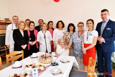 Setne urodziny Pani Marii Bachlińskiej [ZDJĘCIA I WIDEO]