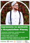 Spotkanie z youtuberem Krzysztofem Piersą