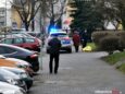 Policja wezwana do mężczyzny leżącego na ulicy