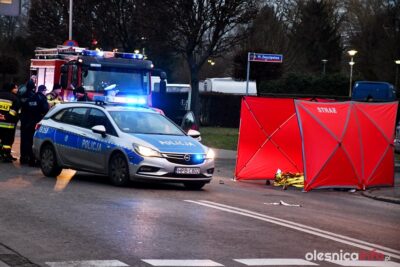 Śmiertelne potrącenie starszej kobiety przy Sinapiusa. Ulica jest zupełnie wyłączona z ruchu