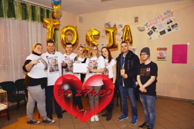 Rekordowa kwota dla Tosi na festynie w Bykowie