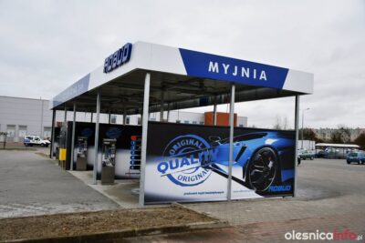 Tak prezentuje się nowa oleśnicka myjnia samochodowa