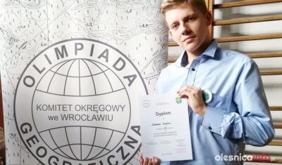 Piotr Łogisz i Damian Szuster na XLVI Olimpiadzie Geograficznej w Opolu