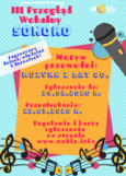 Śpiewasz? Zgłoś się do III Przeglądu Wokalnego SONOR