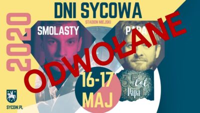 Organizatorzy odwołują tegoroczne Dni Sycowa