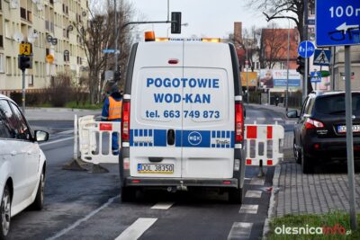 Utrudnienia przy 11 Listopada. Trwają prace MGK