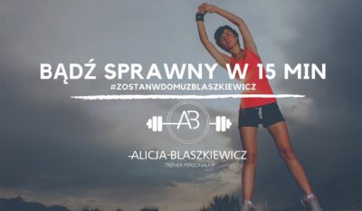 Sposoby na stres? Pisze o nich trener personalna Alicja Blaszkiewicz