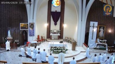 Zbyt wiele osób na mszy w oleśnickim kościele. Kuria komentuje