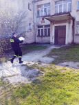 Strażacy rozwozili żywność mieszkańcom gminy Bierutów