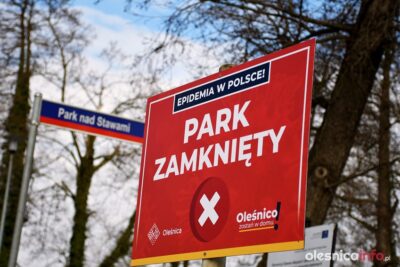 Nie wszyscy przestrzegają zakazu wstępu do parków. Posypały się mandaty