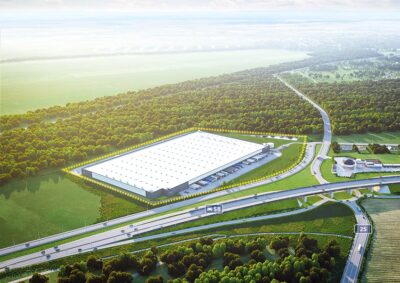 Centrum logistyczne przy Gęsiej Górce szuka najemców [WIZUALIZACJA]
