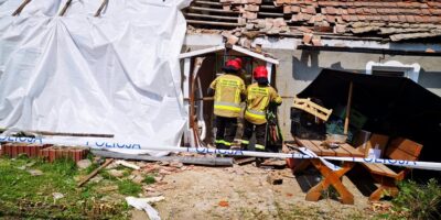 Oleśniczanie wspierają 22-letniego Dawida. Mężczyzna został poparzony podczas wybuchu gazu