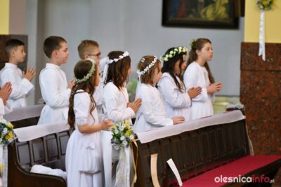 Harmonogram uroczystości pierwszokomunijnych