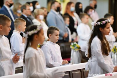I Komunia św. w oleśnickiej parafii
