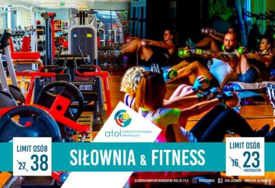 Więcej osób na siłowni i na zajęciach fitness